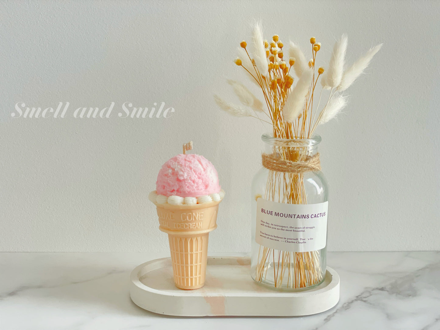 Icecream Cone Candle