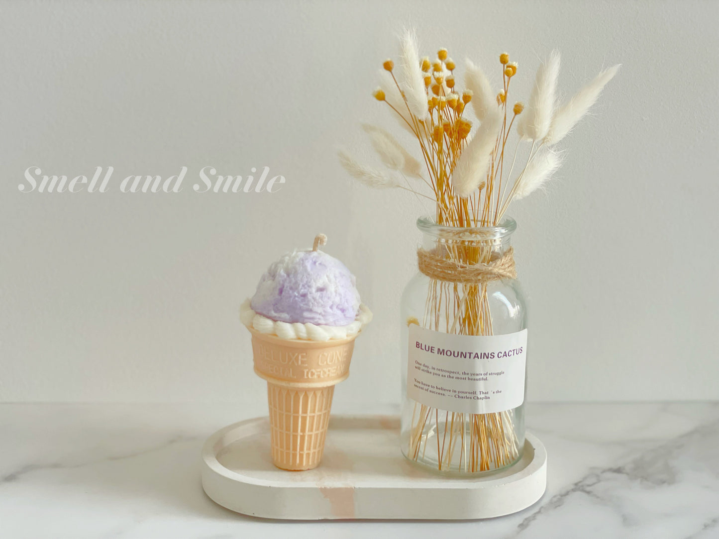Icecream Cone Candle
