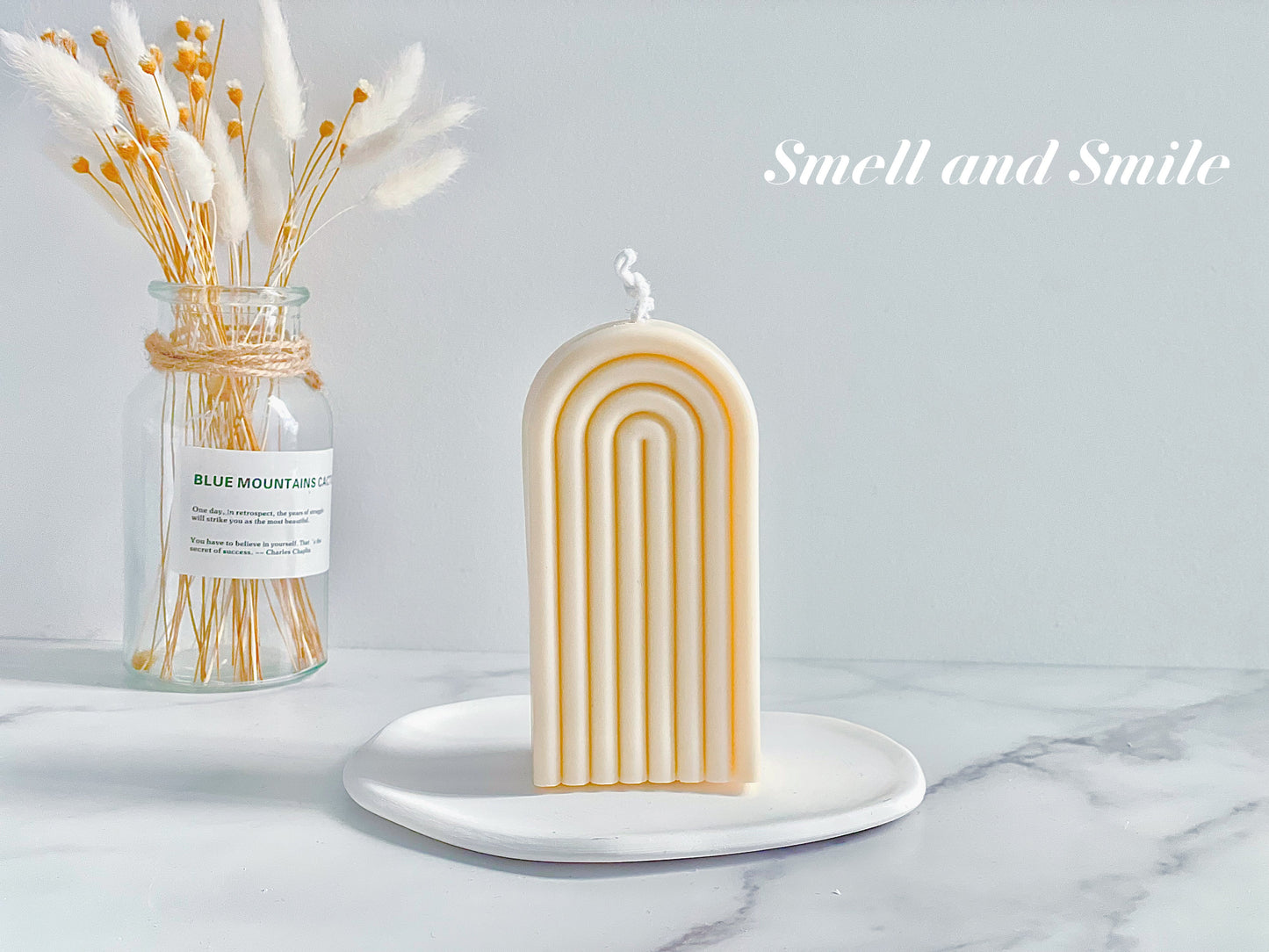 Ins Narrow Rainbow Candle