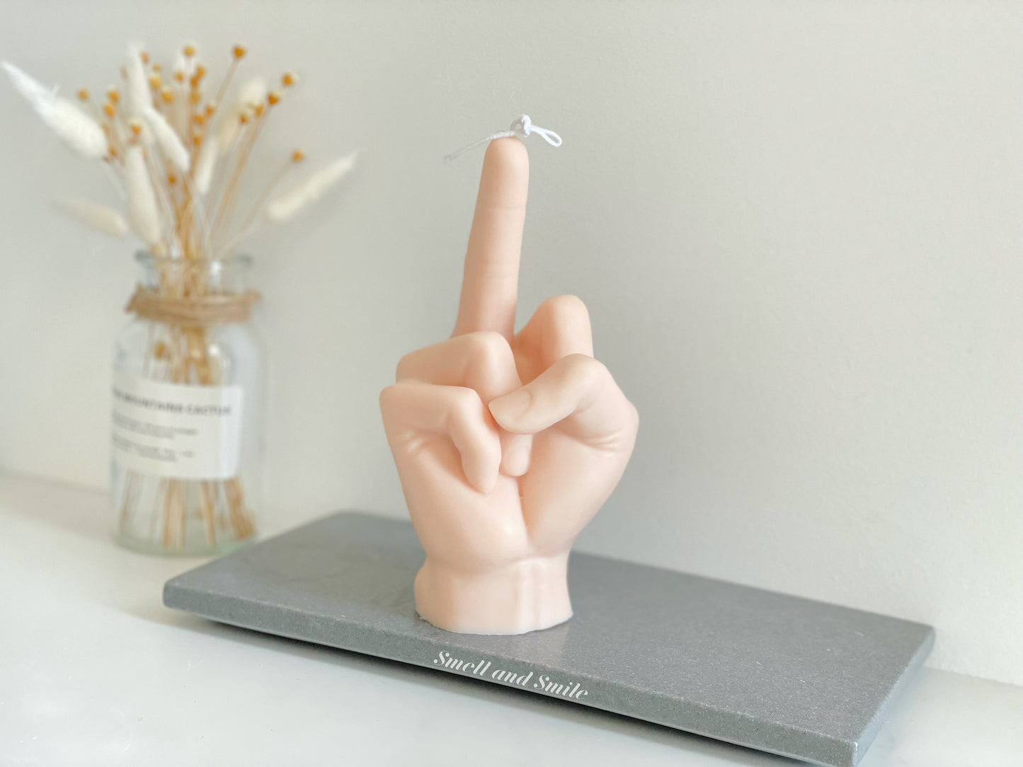 Middle Finger Candle