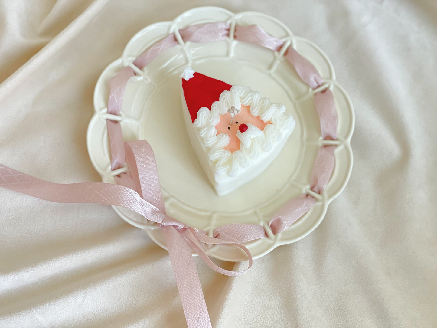 Santa Claus Cake Candle