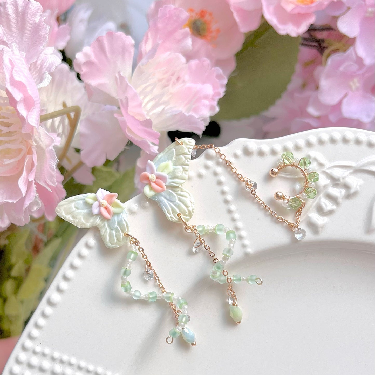 Flora Butterfly Wings Dangles|Fairy's Diary
