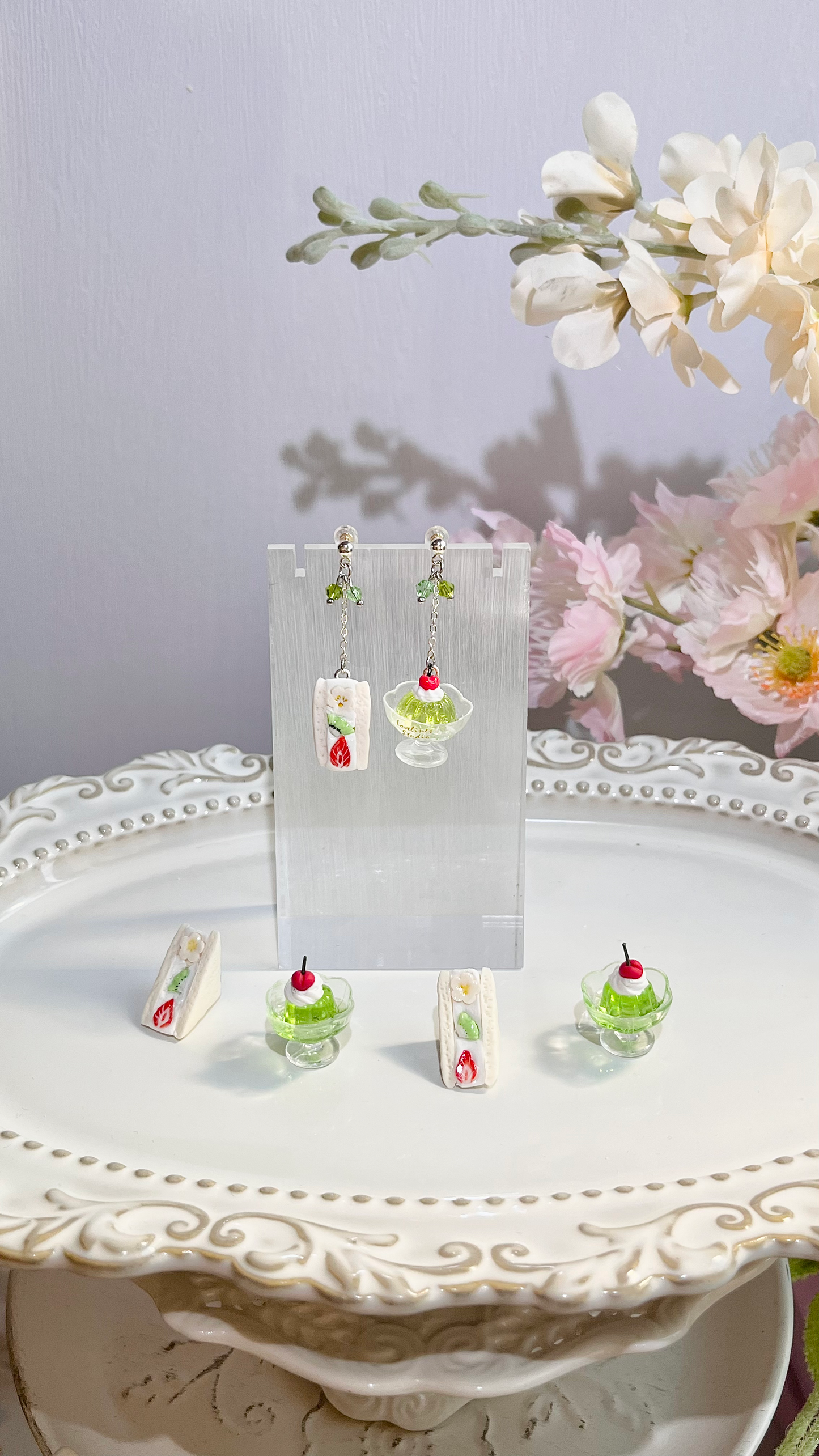 Fruits Sando & Pudding