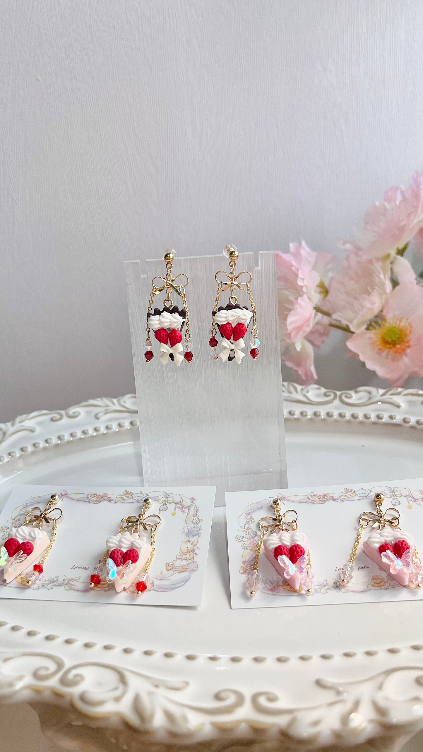 Strawberry Pies Dangles
