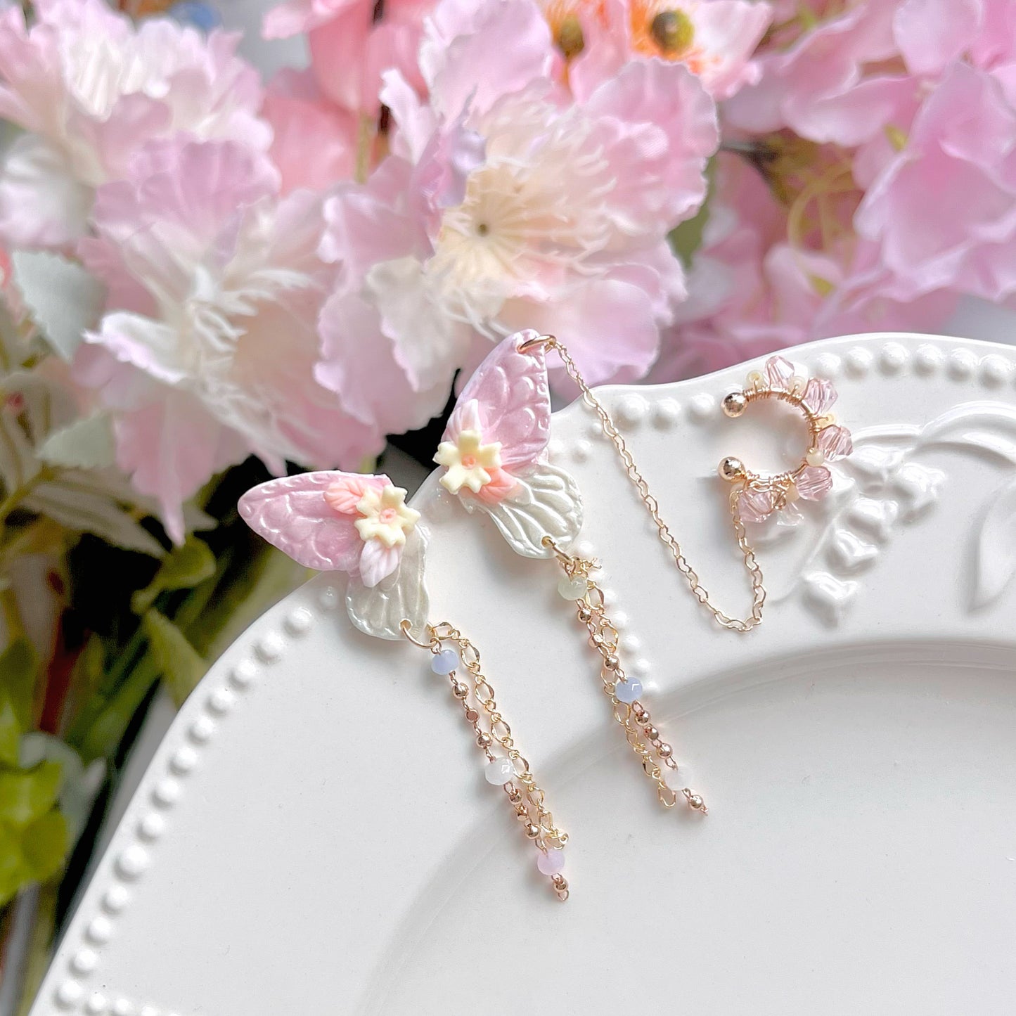 Flora Butterfly Wings Dangles|Fairy's Diary