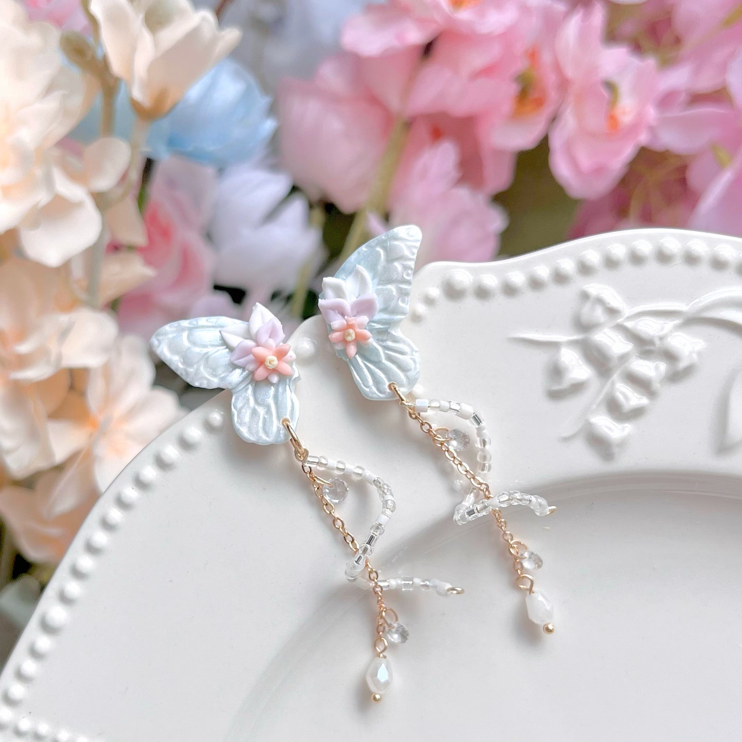 Flora Butterfly Wings Dangles|Fairy's Diary