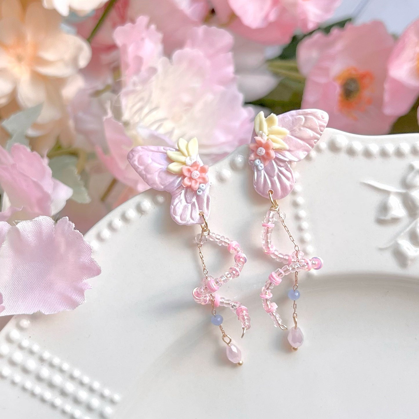Flora Butterfly Wings Dangles|Fairy's Diary
