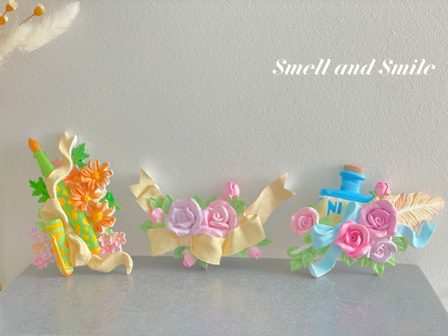 Vintage Flower Car Air Freshener Clip/Magnet