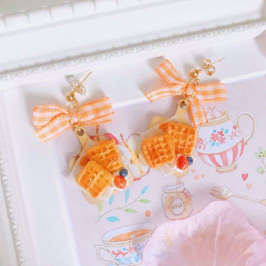 Waffles with Ribbon