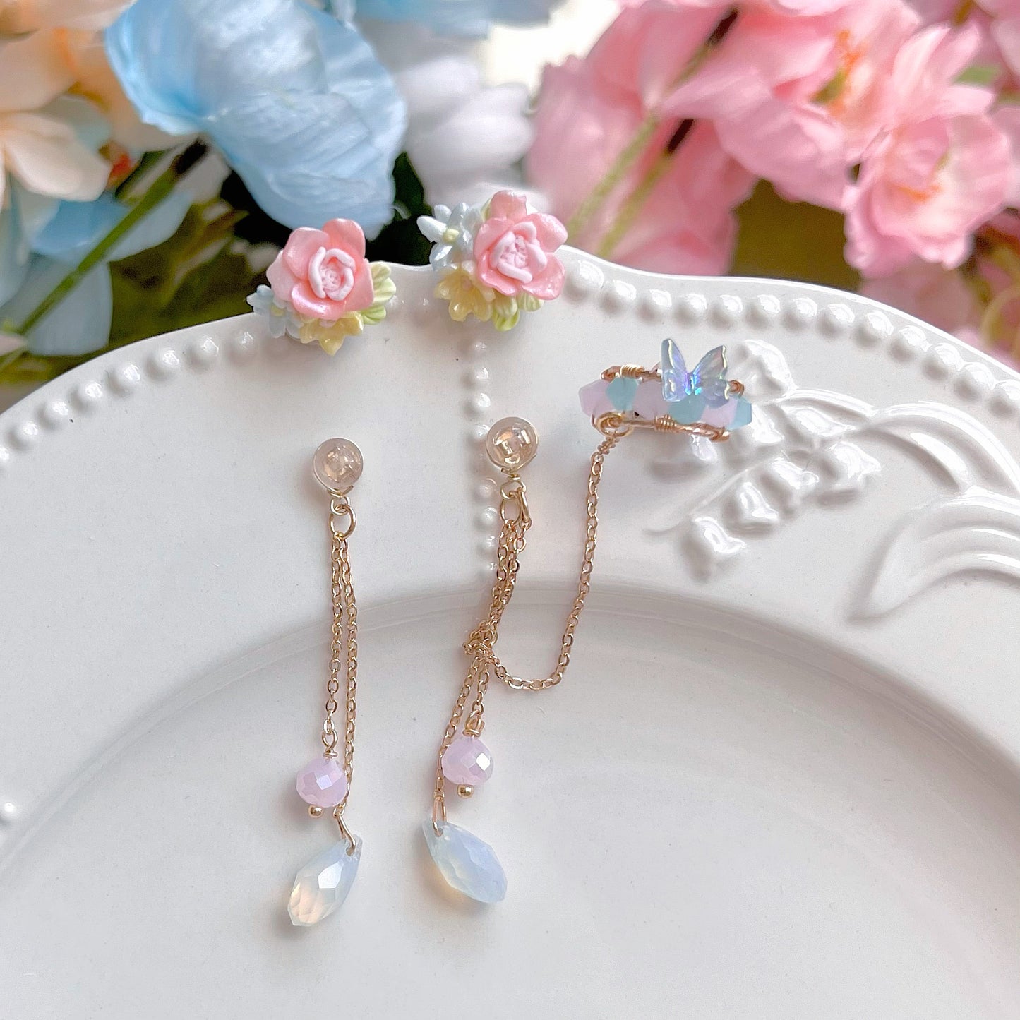 Rose Garden Dangles Multi-ways|Fairy's Diary