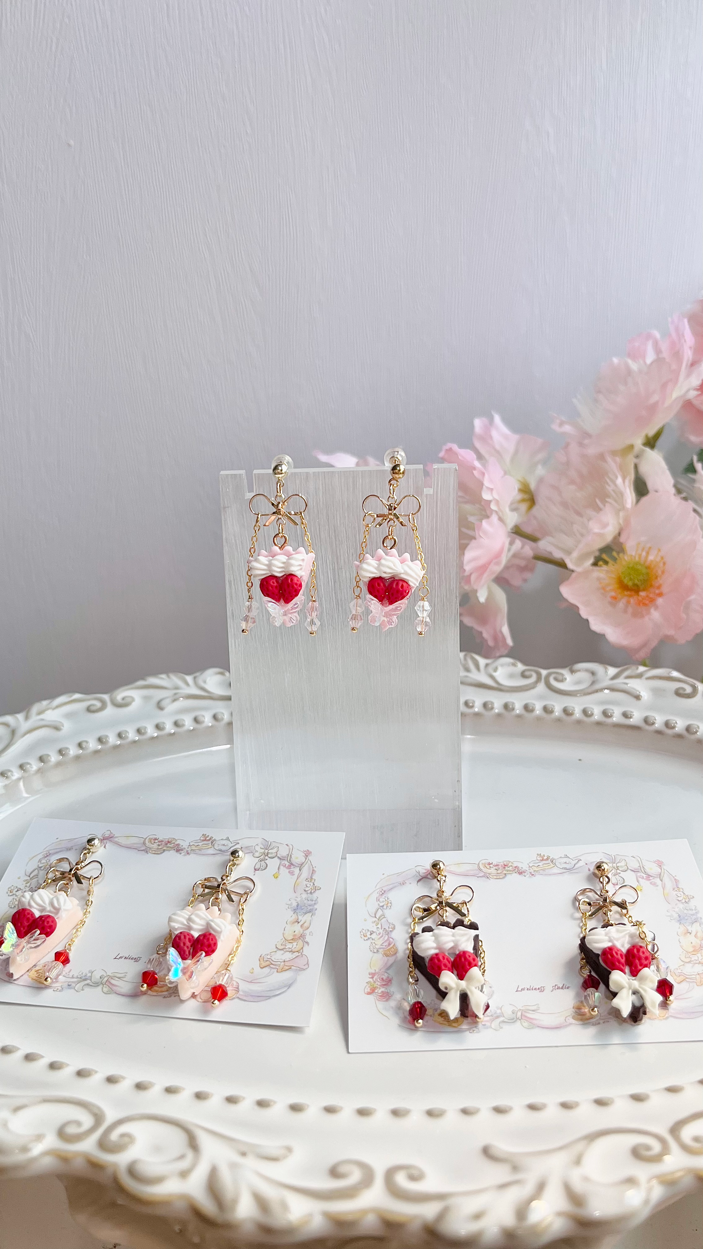 Strawberry Pies Dangles