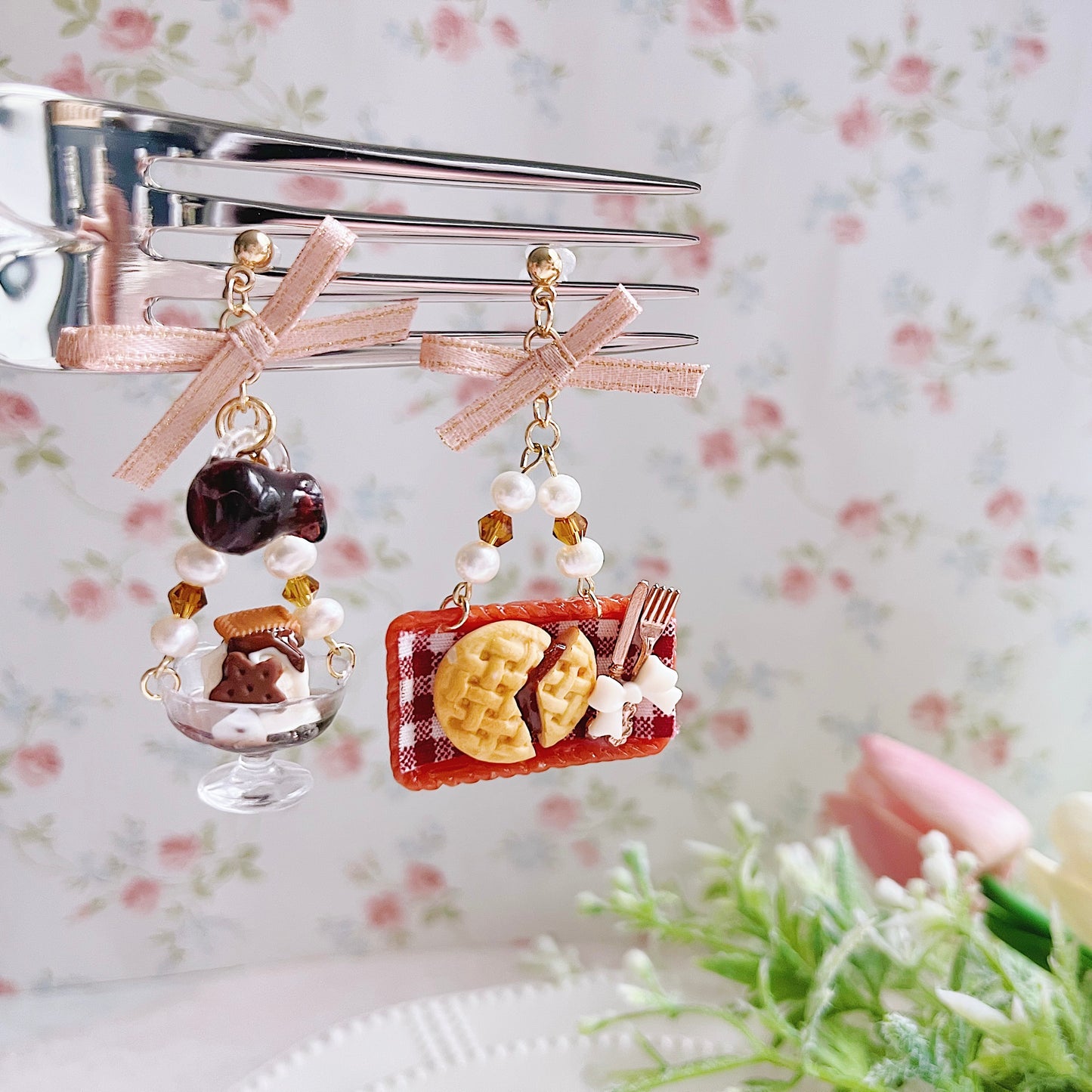 Apple pie & Affogato| Cozy Winter Cafe Collection