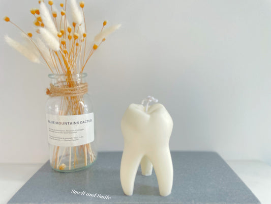 Large Tooth Candle