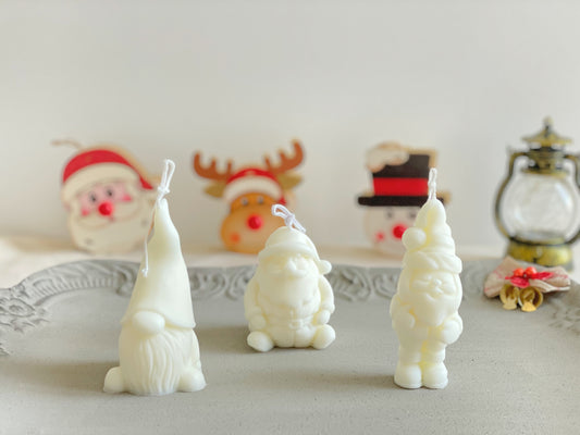 Santa Claus & Dwarf Candle