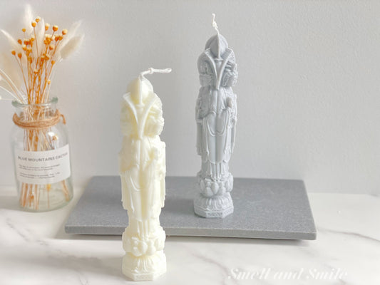 Three Side Guanyin Bodhisattva Candle