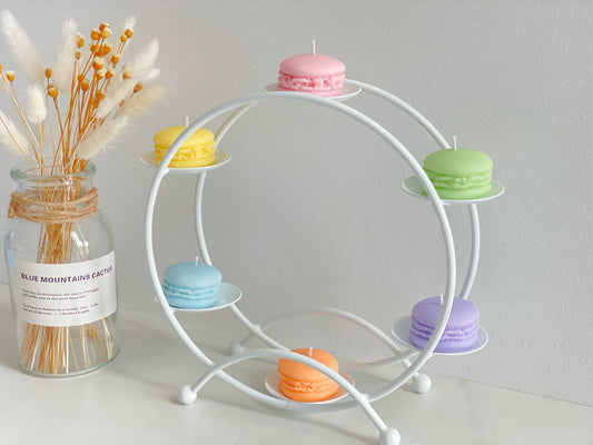 Macaron Candles Set